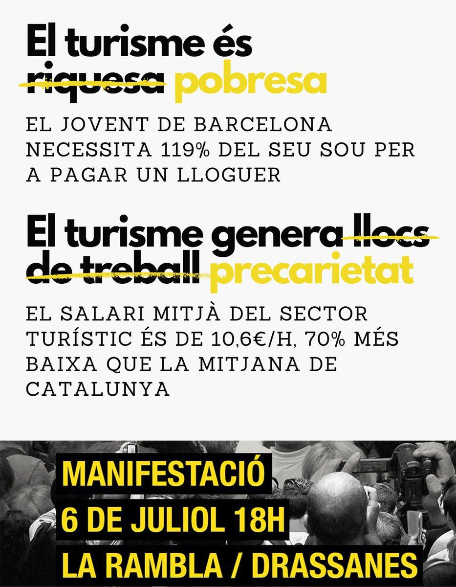 ABDT #StopCreuers #SETnet #DecreixementTurístic tweet media