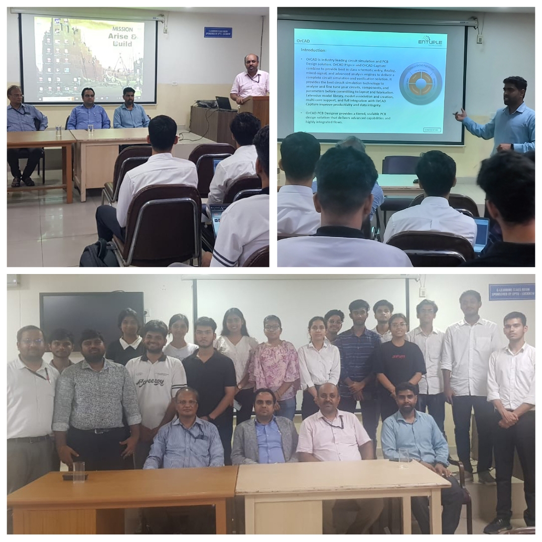 Entuple's tweet photo. 🌟 Empowering the future of #electronics innovation!

#Entuple #Technologies had the privilege to organize an impactful #ESDM #Workshop at #JSS #Academy of Technical Education, Noida.

#Orcad #Cadence #PCB #PCBDesign #Circuit #ECE #Abhiyantha #EdTech #TrainingInstitute #Bangalore https://t.co/R0E3fTWE4B