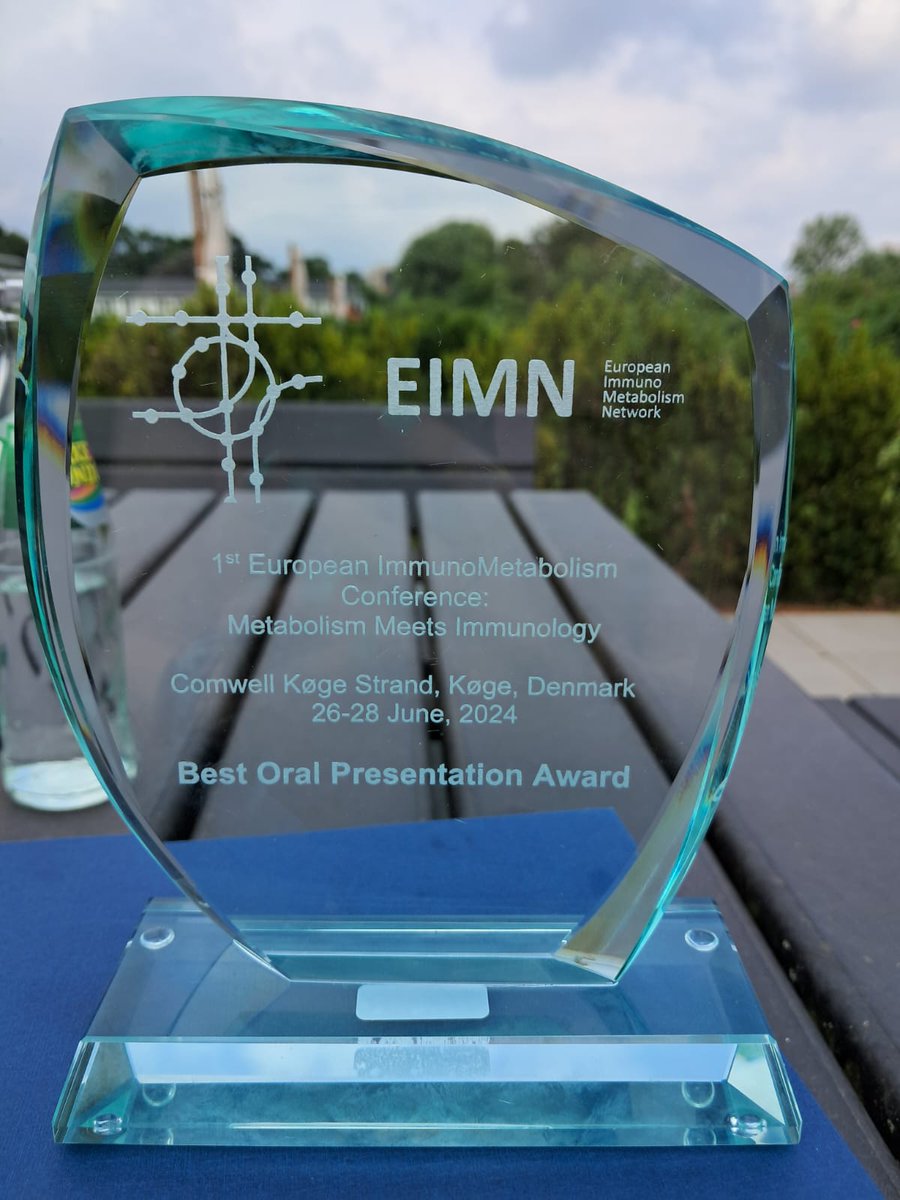 Karen Slattery (@_karen__s_) on Twitter photo Delighted to be awarded this prize for my oral presentation at the 1st European Immunometabolism Conference in Denmark! Huge thanks to the organisers and sponsors for putting on a great meeting, looking forward to the next one already 😃 <a href="/ImmunoMetEurope/">European ImmunoMetabolism Network</a> <a href="/lynchielydia/">Lydia Lynch</a> Delighted to be awarded this prize for my oral presentation at the 1st European Immunometabolism Conference in Denmark! Huge thanks to the organisers and sponsors for putting on a great meeting, looking forward to the next one already 😃 <a href="/ImmunoMetEurope/">European ImmunoMetabolism Network</a> <a href="/lynchielydia/">Lydia Lynch</a>