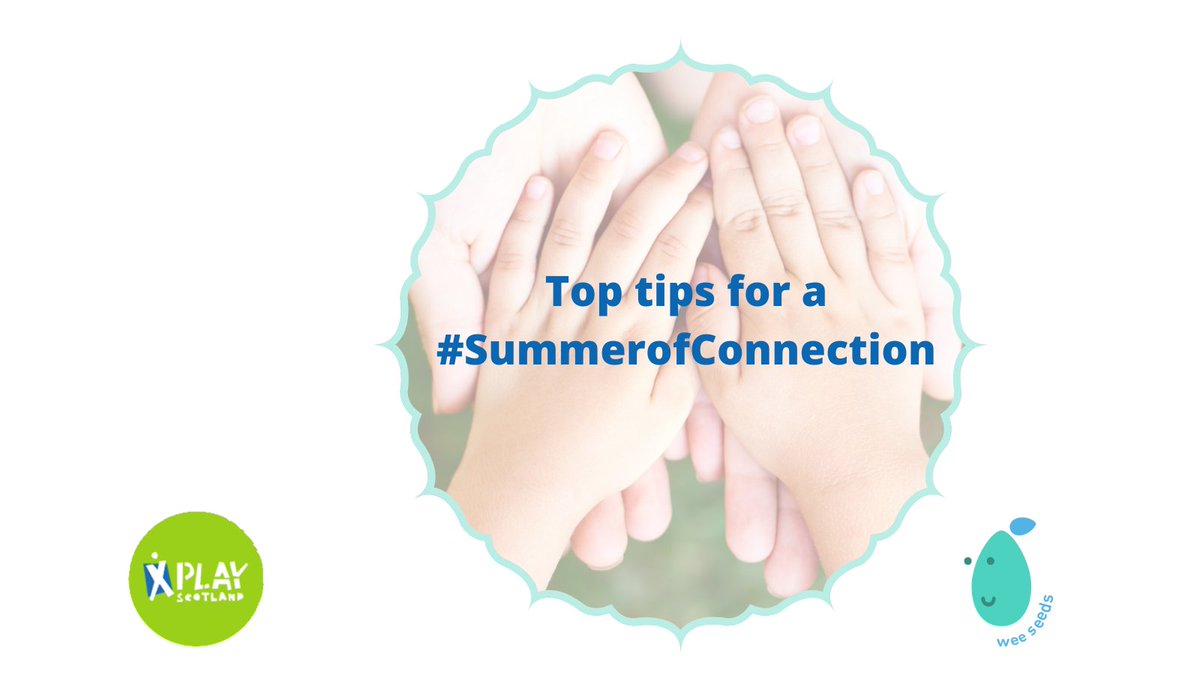 PlayScotland's tweet image. Setting an intention is a key part of making sure none of the family are left disappointed by summer plans - so make sure to check out our top tips on how to make space for fun, play and connection this summer.

#SummerofConnection #mindfulness #play #fun #connection @WeeSeeds