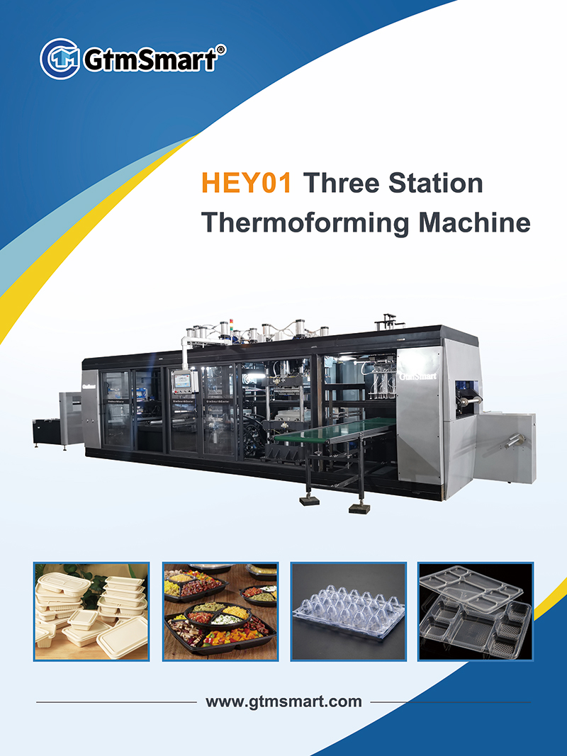 Gtmsmart1's tweet image. PLC Pressure Thermoforming Machine With Three Stations is mainly used for making different kinds of plastic packages for food packing, such as, boxes, trays, dishes, plates, bowls, lids, etc

Contact us-
Phone/whatsapp: 0086-18965623906 
#plasticplates #thermoform #thermoforming