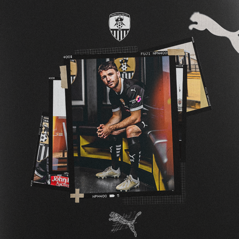 Official_NCFC's tweet photo. New season, new stripes ⚫⚪️

Our 2024-25 @PUMA home kit is on sale NOW in store and online!