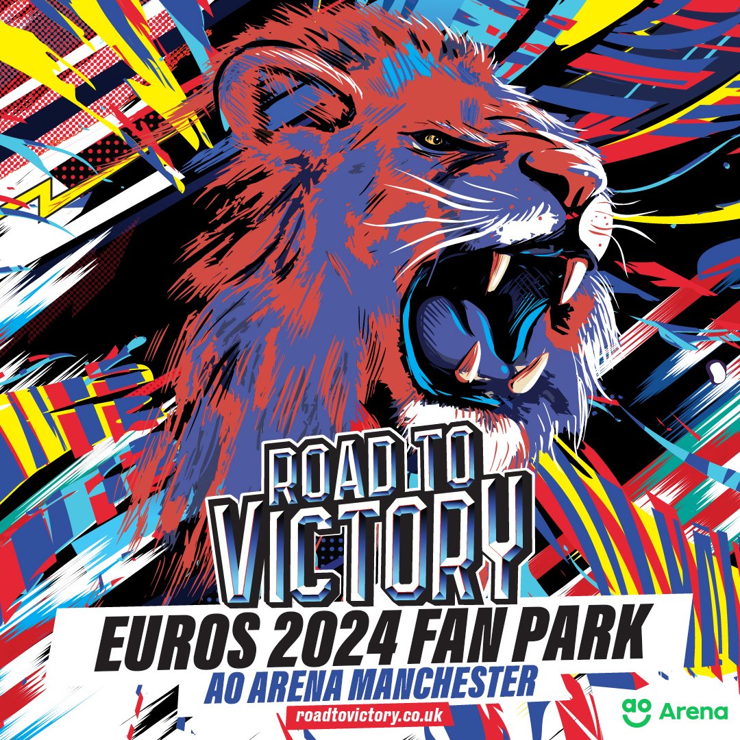 ⚽️🏆DUE TO UNPRECEDENTED DEMAND, <a href="/_roadtovictory/">Road to Victory</a> HEADS TO THE <a href="/AOArena/">AO Arena</a> !⚽️🏆Get ready to experience UK’s Biggest Euros Arena Experience on the UK's BIGGEST HD Screen!

🎫 BUY TICKETS NOW👉 tinyurl.com/4da44s6c

🍻£6.95 pints
🏆UK's biggest fan park
👨‍👨‍👧‍👧 Fun for the Family!