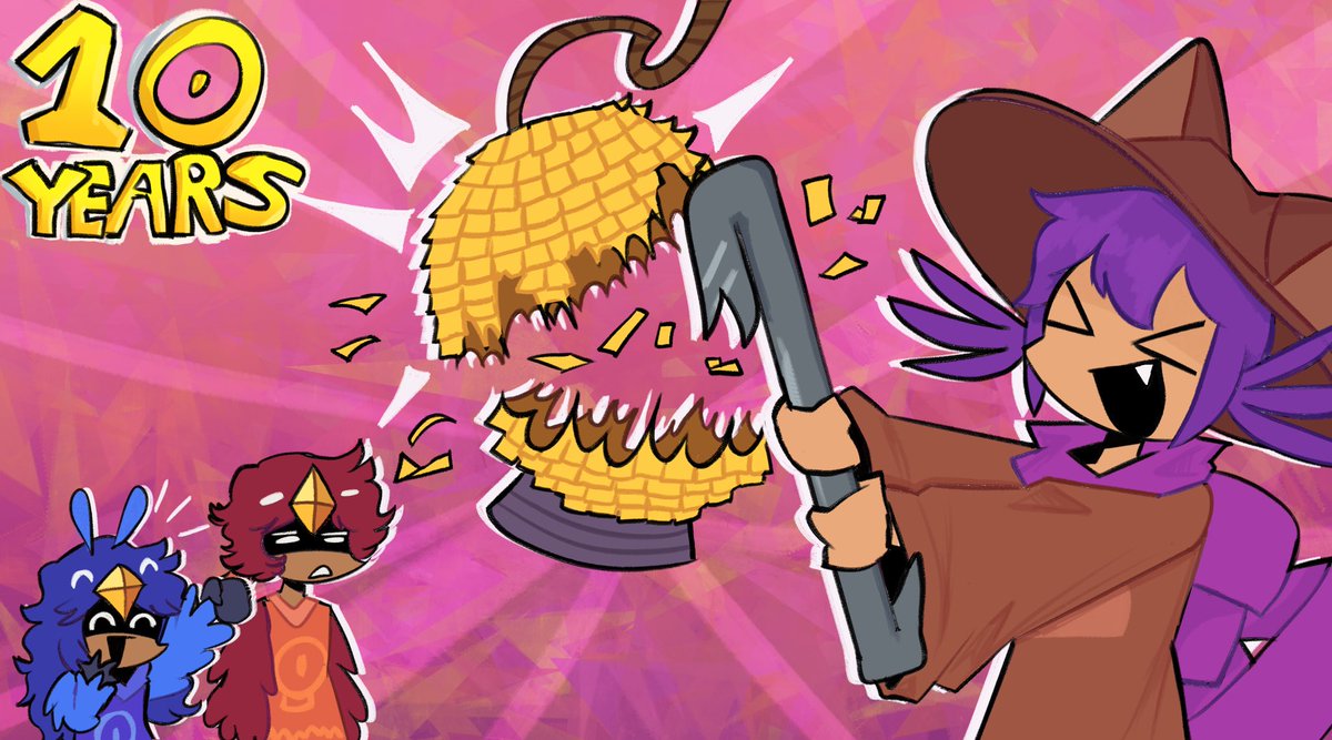 dawnshimzo's tweet photo. Happy 10th Anniversary to OneShot! Here’s to a million more :)
#OneShot10 #Oneshotgame https://t.co/Uwj4Q1hvIq