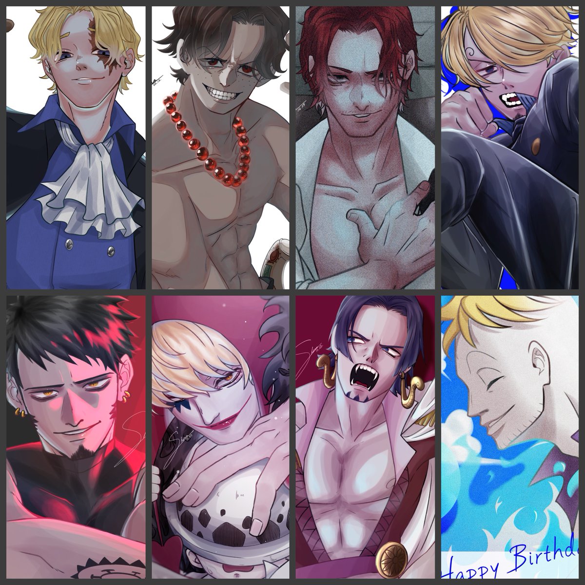 _4ma3_'s tweet photo. 何気に色んなキャラ描いてる
(ほぼ落書きやらラフのままなのは目を瞑って)
そして圧倒的な雄率。※1人🥗化 https://t.co/lJ50UpiiOV