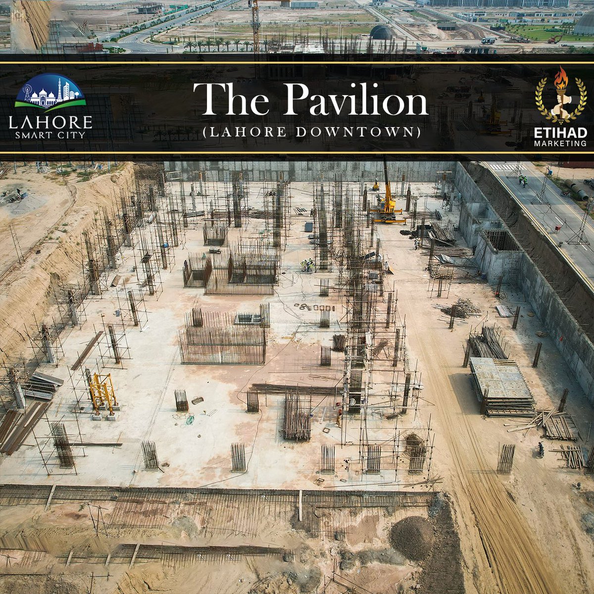 EtihadMKTG's tweet photo. Discover the fascinating development of Lahore Smart City, meticulously crafted to elevate your lifestyle. 
-
For booking and more details, reach us at
UAN 03400805555
-
#etihadmarketing #LahoreSmartCity #SmartLiving #UrbanInnovation #SophisticatedLiving #ExploreLahore https://t.co/AwrQJTVhgm