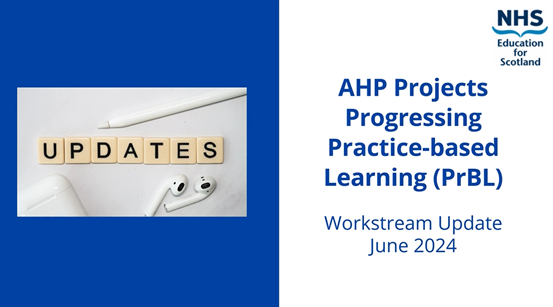 Calling all AHPs
Please watch this update on the AHP Projects Progressing Practice-based Learning (PrBL): vimeo.com/968531919
Further information is available on our Turas pages: learn.nes.nhs.scot/58736 #AHPPrBL