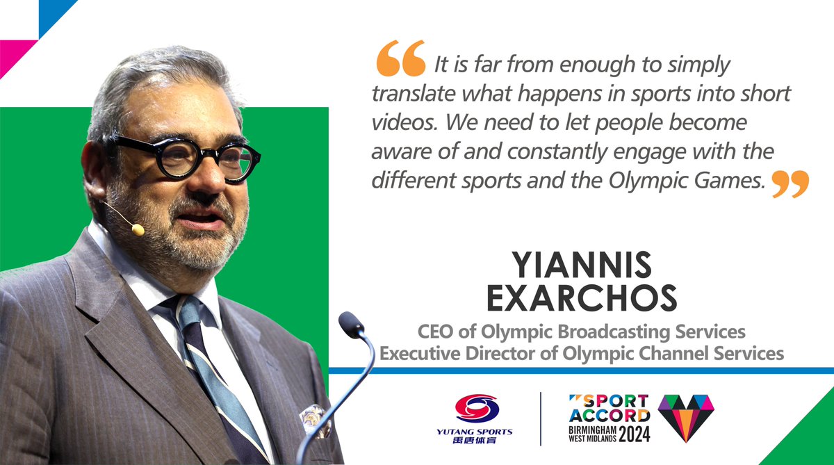 Short form content has been much more prevailing under the digital era. But it is far from enough for OBS, as more works need to be done to maximize the media value of #OlympicGames. 
Read our full interview with <a href="/YiannisExarchos/">Yiannis</a>, CEO of OBS➡️en.ytsports.cn/news-5282.html