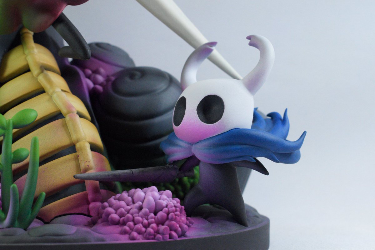 TDimensiones's tweet photo. Diorama de Hollow Knight✨

#3d #3dprinting #hollowknight https://t.co/a8fS2EQXKz