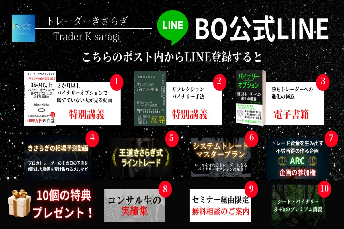 ▼実績
✅裁量のみで1万円を一度も溶かさず4000万円以上に増やす

▼コンサル実績 

✅1年で日給5万円以上のサラリーマン
✅3か月で週給30万円の女性
✅半年で5万円を200万円にした美容師
✅1万円から1年で500万円稼いだ専業主婦

▼こちらから特典10個受け取れます
lin.ee/qzrIckU