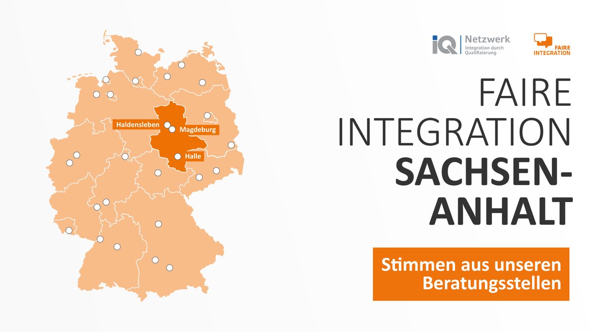 Wie sieht die #Arbeit unserer Berater*innen aus? In kurzen #Videoportraits geben sie Einblicke. Das aktuellste Video kommt aus #Magdeburg: t1p.de/ikhfp #sachsenanhalt #Beratungsstelle #faireIntegration