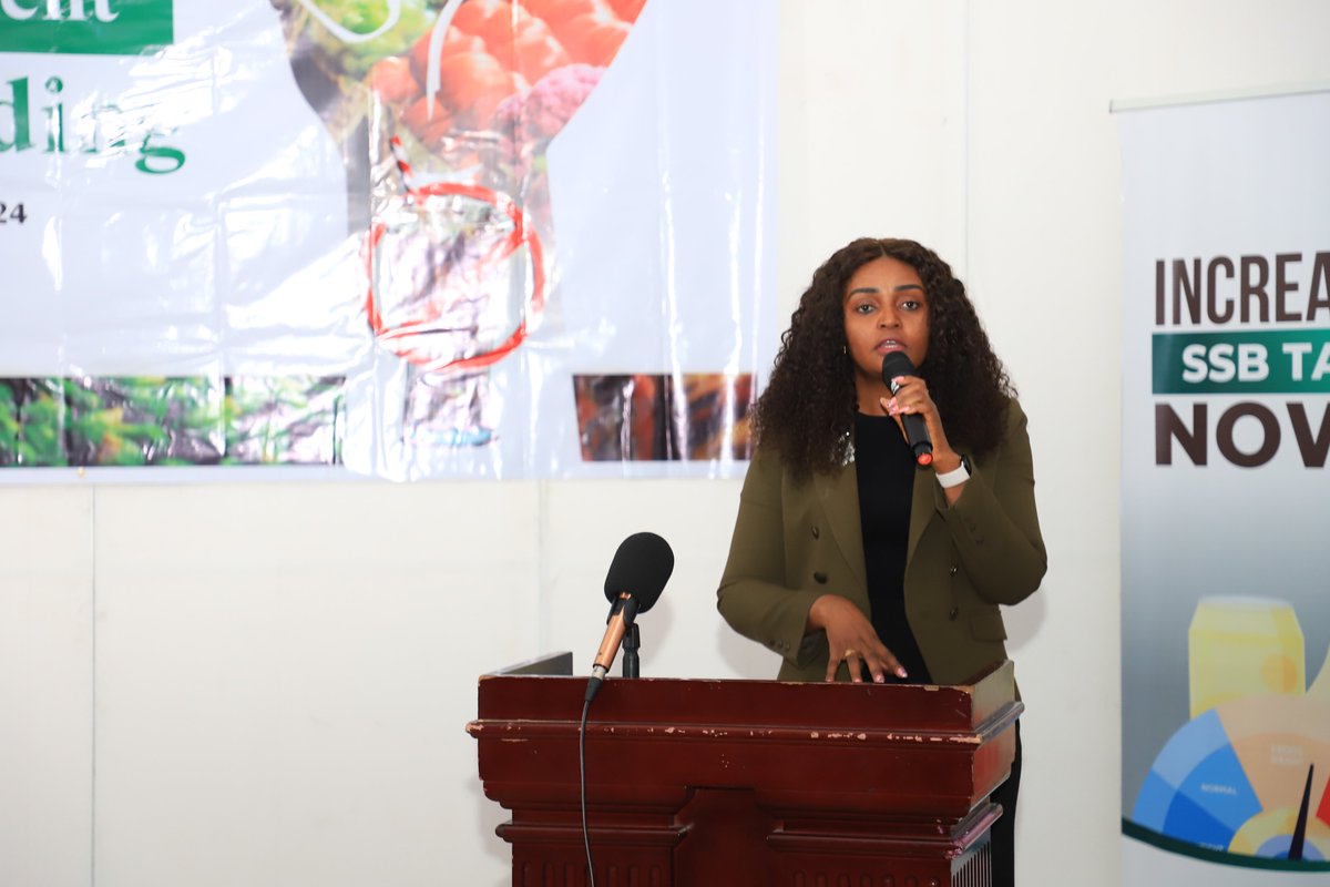Joy Amafah (@jamafah), In-Country Coordinator <a href="/IncubatorGHAI/">Global Health Advocacy Incubator</a> delivered the goodwill message on behalf of Global Health Advocacy Incubator.

#SSBTax #HealthyFoodPolicy #SipSmartChallenge24