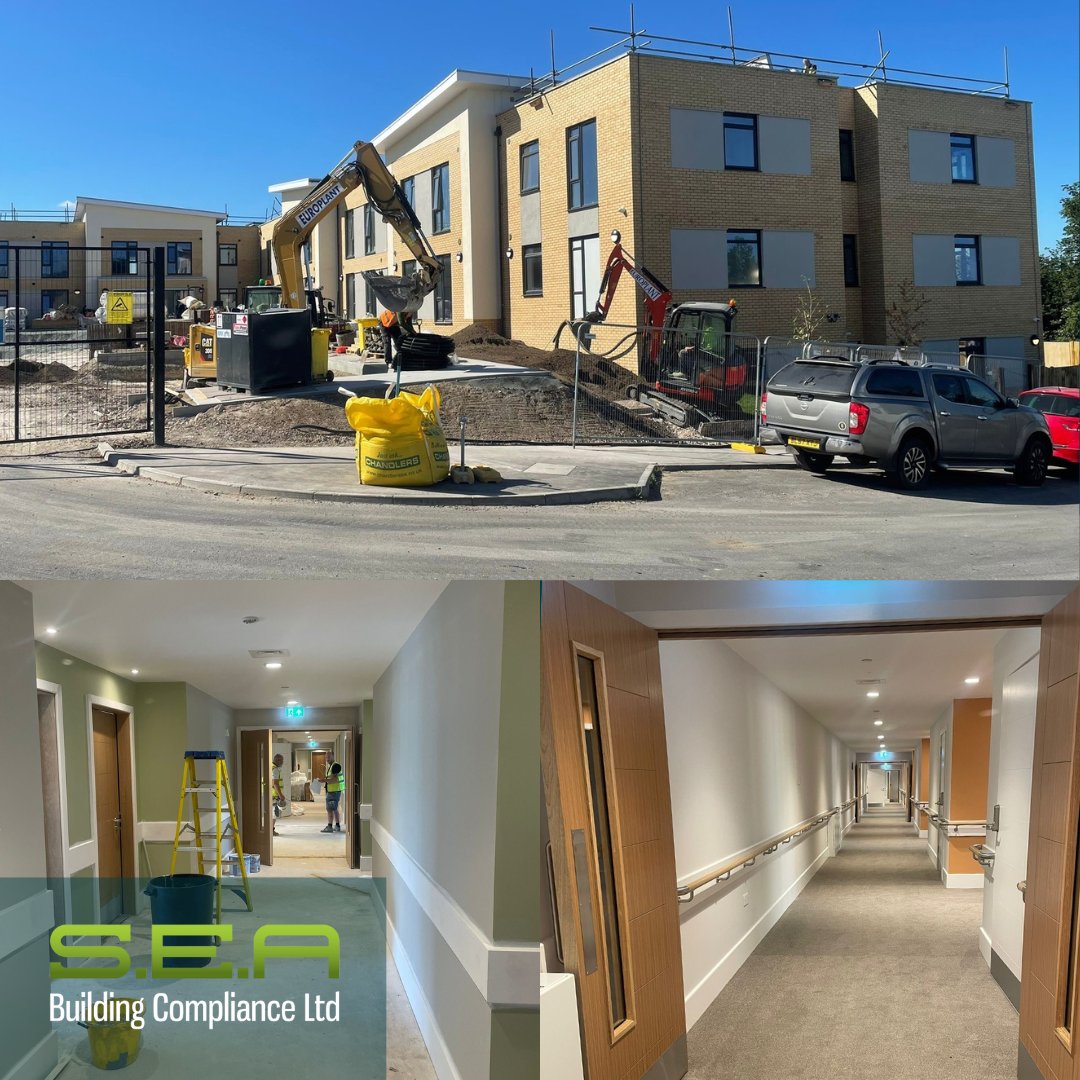 A final pre air test check at <a href="/jennergroup/">Jenner</a> newest care home project in Margate.
Looking fantastic and high 5's to Will, James and the team.