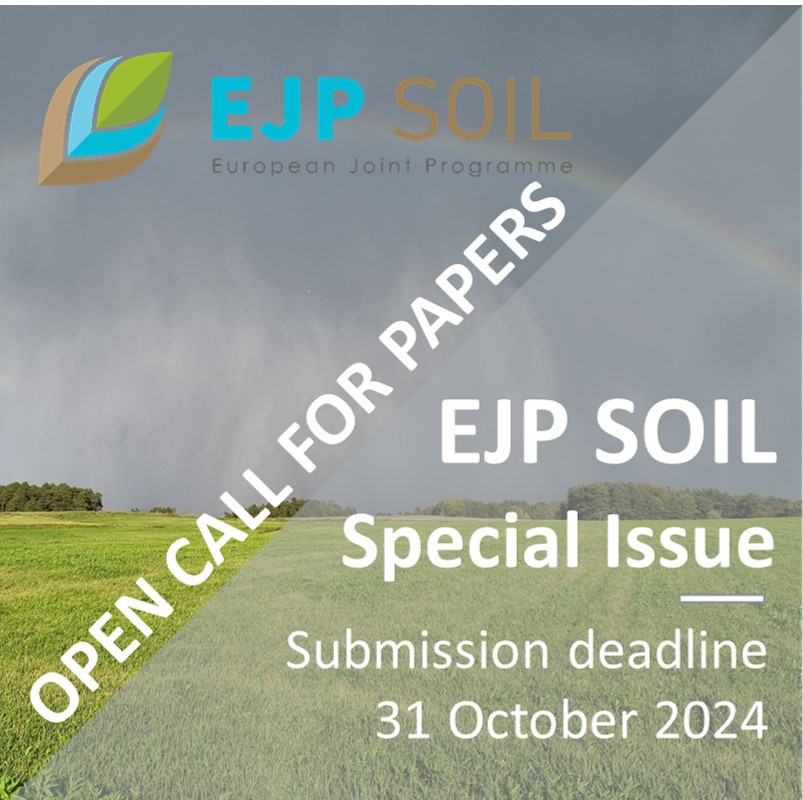EJP SOIL (@ejpsoil) on Twitter photo CALL FOR PAPERS: #EJPSOIL #SpecialIssue Climate smart sustainable agricultural soil management for the future II. Research articles, reviews, opinion papers, method papers & data articles. tinyurl.com/53uvesfk
#soilscience #youngscientists <a href="/EUgreenresearch/">EU green research</a> CALL FOR PAPERS: #EJPSOIL #SpecialIssue Climate smart sustainable agricultural soil management for the future II. Research articles, reviews, opinion papers, method papers & data articles. tinyurl.com/53uvesfk
#soilscience #youngscientists <a href="/EUgreenresearch/">EU green research</a>