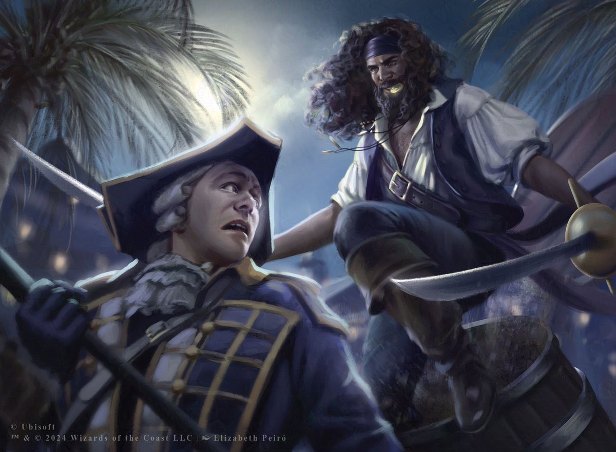 Hired Blade
MTG x Assassin's Creed
AD: Matt Cavotta

Another one done for the Assassin's Creed Universes Beyond set. This is a reprint, first seen in the Core Set 2019.