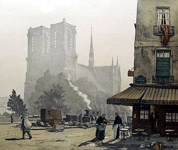 Tavik František Šimon. 
Notre-Dame le matin
1928. Paris