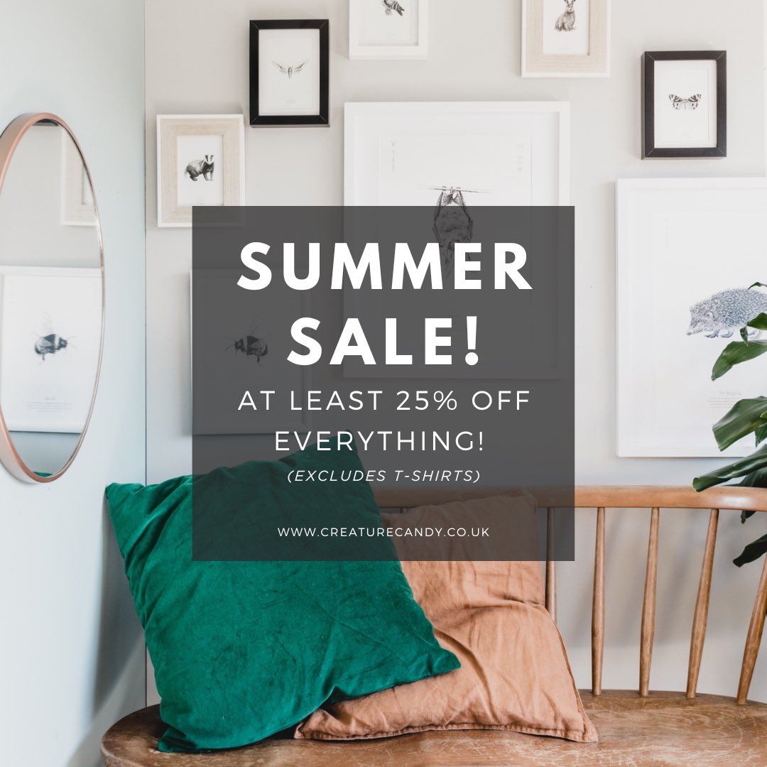 Creature Candy (@creaturecandy9) on Twitter photo Our big summer sale is now on with at least 25% off everything!!!
creaturecandy.co.uk
#nature #wildlife #wildlifegifts #naturegifts #bats #batgifts
<a href="/_BCT_/">Bat Conservation Trust</a> <a href="/PTES/">People's Trust for Endangered Species</a> Our big summer sale is now on with at least 25% off everything!!!
creaturecandy.co.uk
#nature #wildlife #wildlifegifts #naturegifts #bats #batgifts
<a href="/_BCT_/">Bat Conservation Trust</a> <a href="/PTES/">People's Trust for Endangered Species</a>