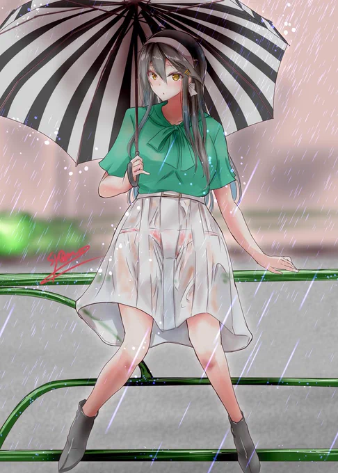 内地は梅雨できついんですけど 