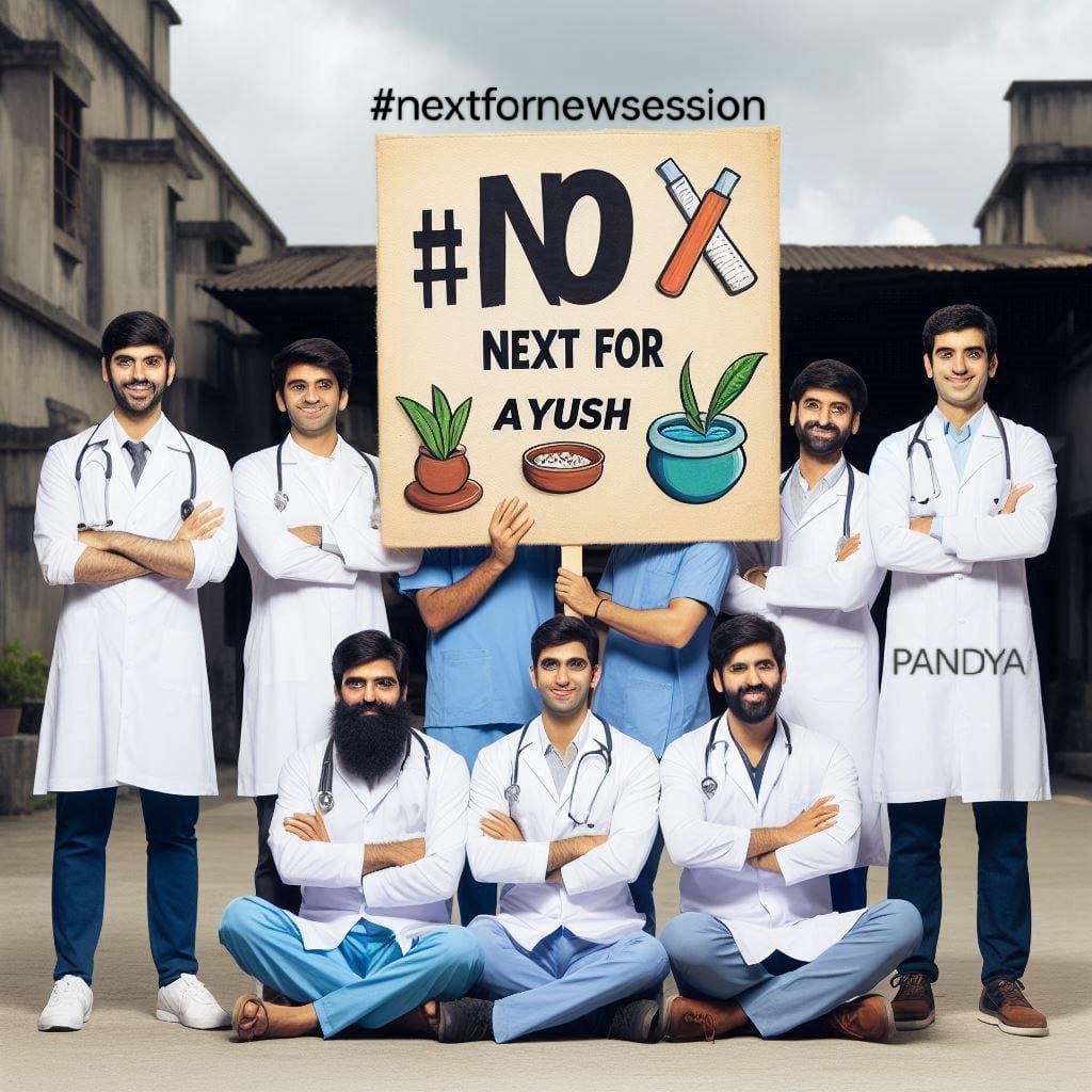 smartyajay95's tweet photo. New rule for new batch 
Ayush stduents want equality
Next exam should be implemented from new session only .
#nextfornewsession https://t.co/UXaPcGQ6zu