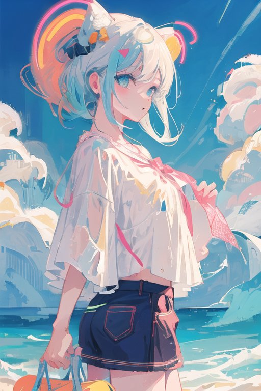 🌅夏🌅
#AIart
#AIイラスト
#AIイラスト好きと繋がりたい 
#フォロバ100