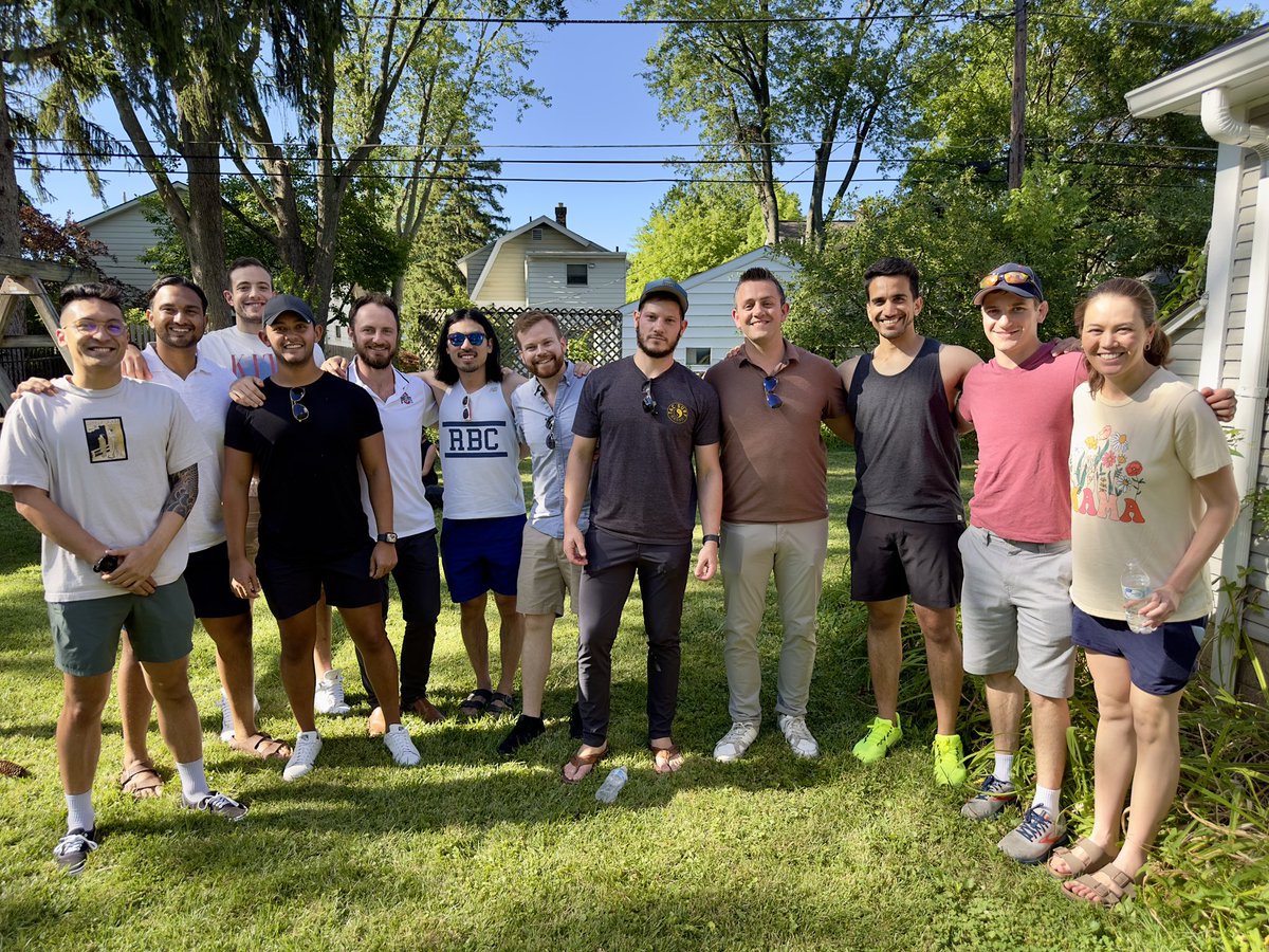 Asad Akhter (@asadsakhter) on Twitter photo My last intern welcome crawfish boil, going to miss hosting these!
<a href="/NeurosurgeryOSU/">Ohio State Neurosurgery Residency</a> My last intern welcome crawfish boil, going to miss hosting these!
<a href="/NeurosurgeryOSU/">Ohio State Neurosurgery Residency</a>
