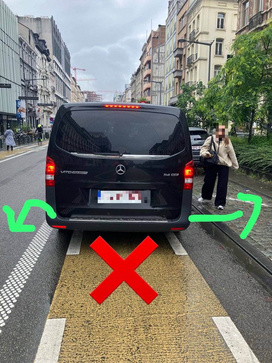 Parking or stopping on a bike path is strictly prohibited. Use designated parking areas, loading zones, or the roadway instead. Where there's a will, there are no violations—only increased safety and a better quality of life. Together, we are stronger.