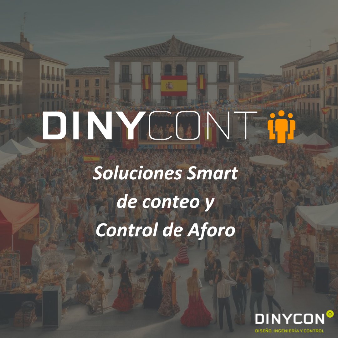 Ya van acercándose las fiestas patronales de los municipios españoles, donde habrá un incremento del turismo y es por ello que aprovechamos esta publicación para informaros sobre nuestra solución de conteo y control de aforo #DinyCONT.
dinycon.com/es/soluciones/… 
#Dinycon #aforo