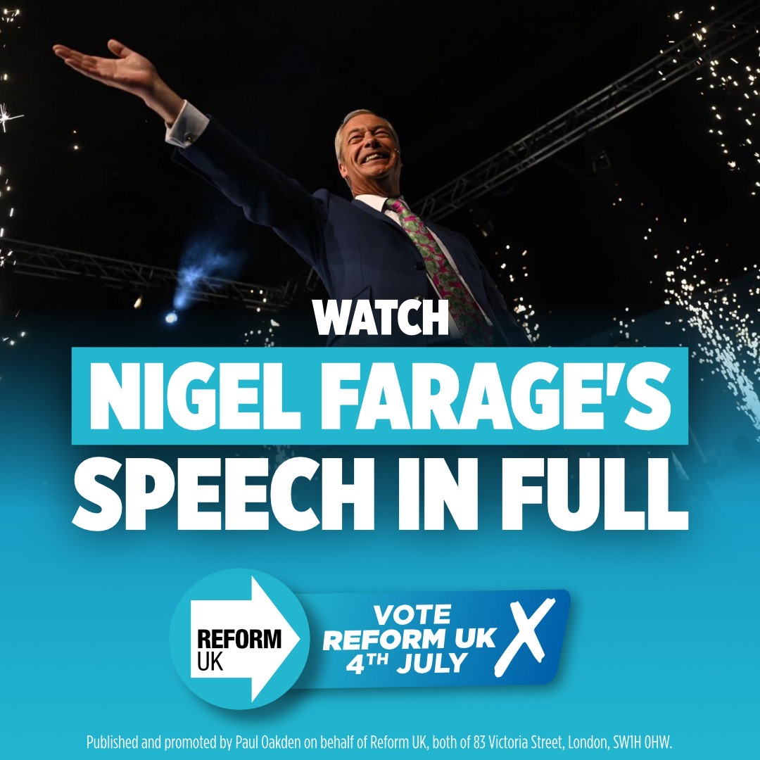 reformparty_uk's tweet image. 📺 Watch Nigel Farage’s full speech from yesterday‘s #RallyForReform:
loom.ly/HkRaRjk