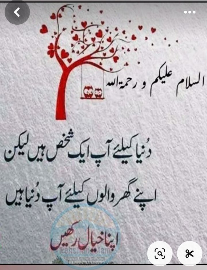 Zohamalik391855's tweet photo. دنیا کے اپ ایک شخص ہیں
لیکن اپنے گھر والوں کے لیے
آپ دنیا ہیں اس لیے اپنا خیال رکھیں۔ ۔۔۔
#comdot #tdr_now https://t.co/io1nEOatJ0