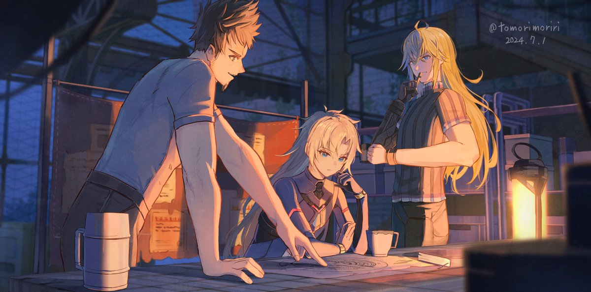 #XenobladeChronicles3
Secret Meeting