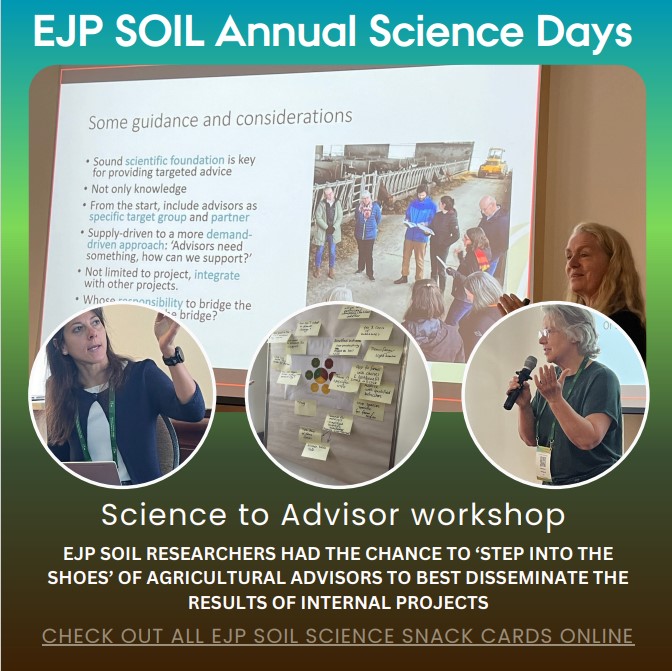 Check out the latest #EJPSOILScienceSnackCards: tinyurl.com/54cn232y