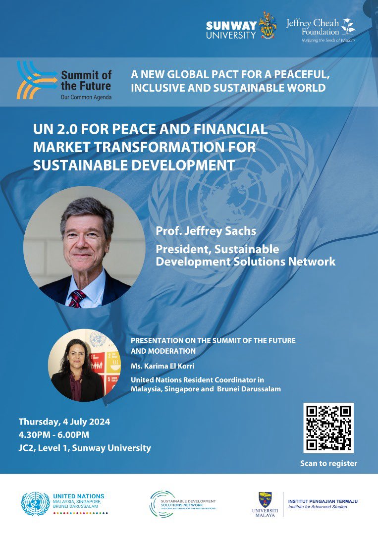 Do join us for this happening at <a href="/SunwayU/">Sunway University</a>!