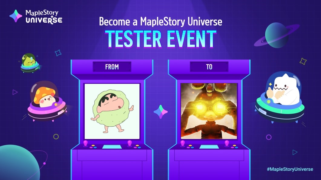 osvvj10's tweet photo. Participate in the test of MapleStory Universe and hope to play with my friends.@zcconeone 

@MaplestoryU
#MapleStoryUniverse #MSUtogether https://t.co/gtD9iT0VWo