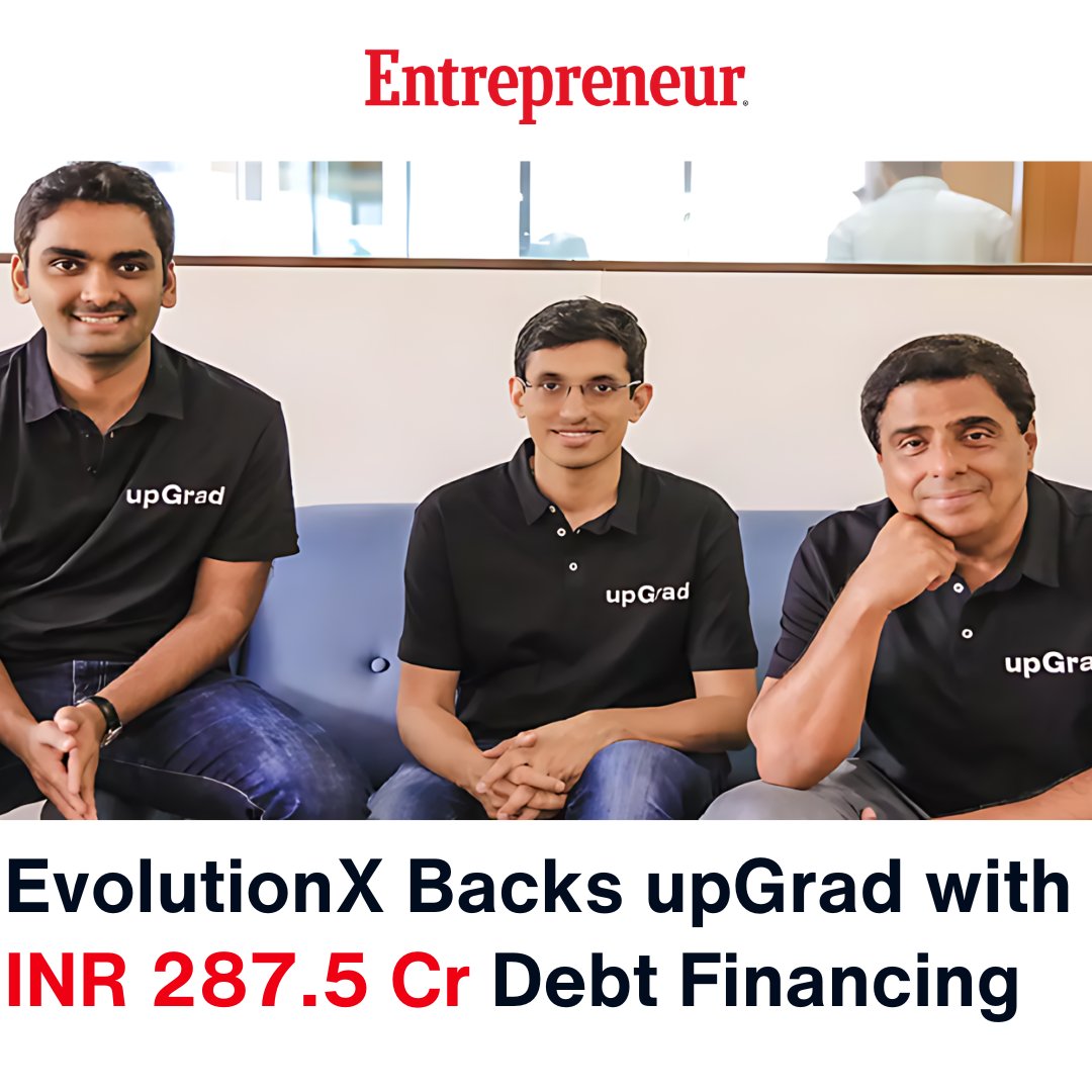 EntrepreneurIND's tweet image. #Update 

UpGrad, a major Indian online education company, secured a debt investment of INR 287.5 crore from EvolutionX.

Read the story: ow.ly/Te4450SsGzJ

#UpGrad #IndianEdtech #OnlineEducation #EdtechLeaders #DebtInvestment #EvolutionX #BusinessGrowth #EduFinance…