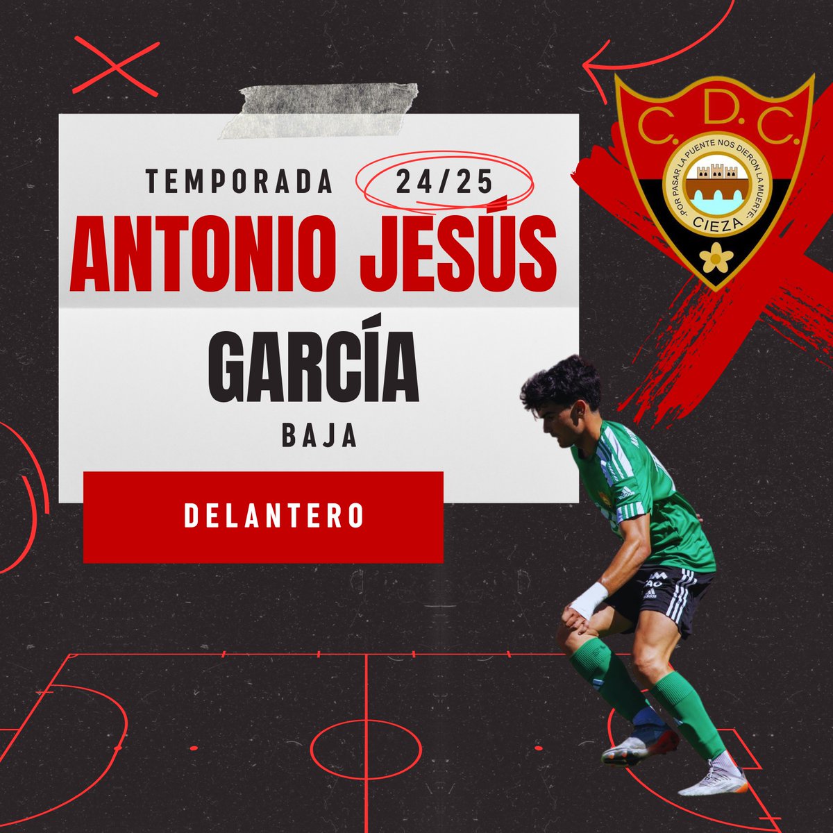 Gracias Antonio...Por tu dedicación cada partido y tus goles...
Gracias...
Fuerza ESPARTERA ⚫️🔴⚫️🔴⚫️🔴⚫️🔴⚫️