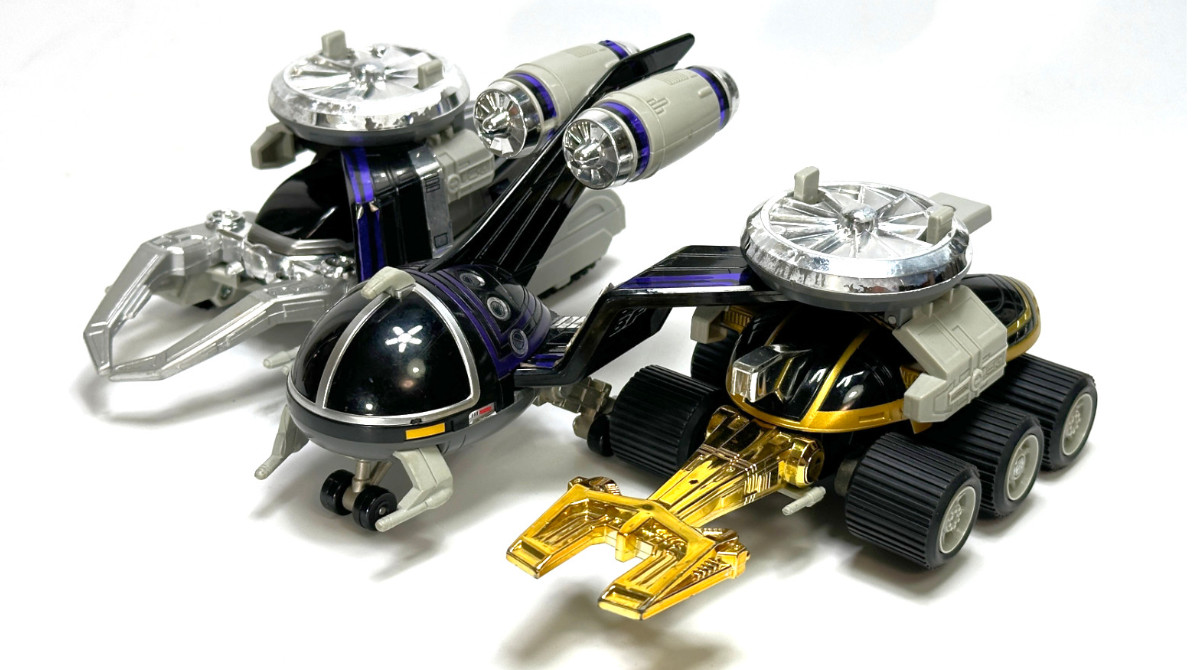 超重甲機ネオビートマシンセット 。ビーファイターカブトのDXポピニカ