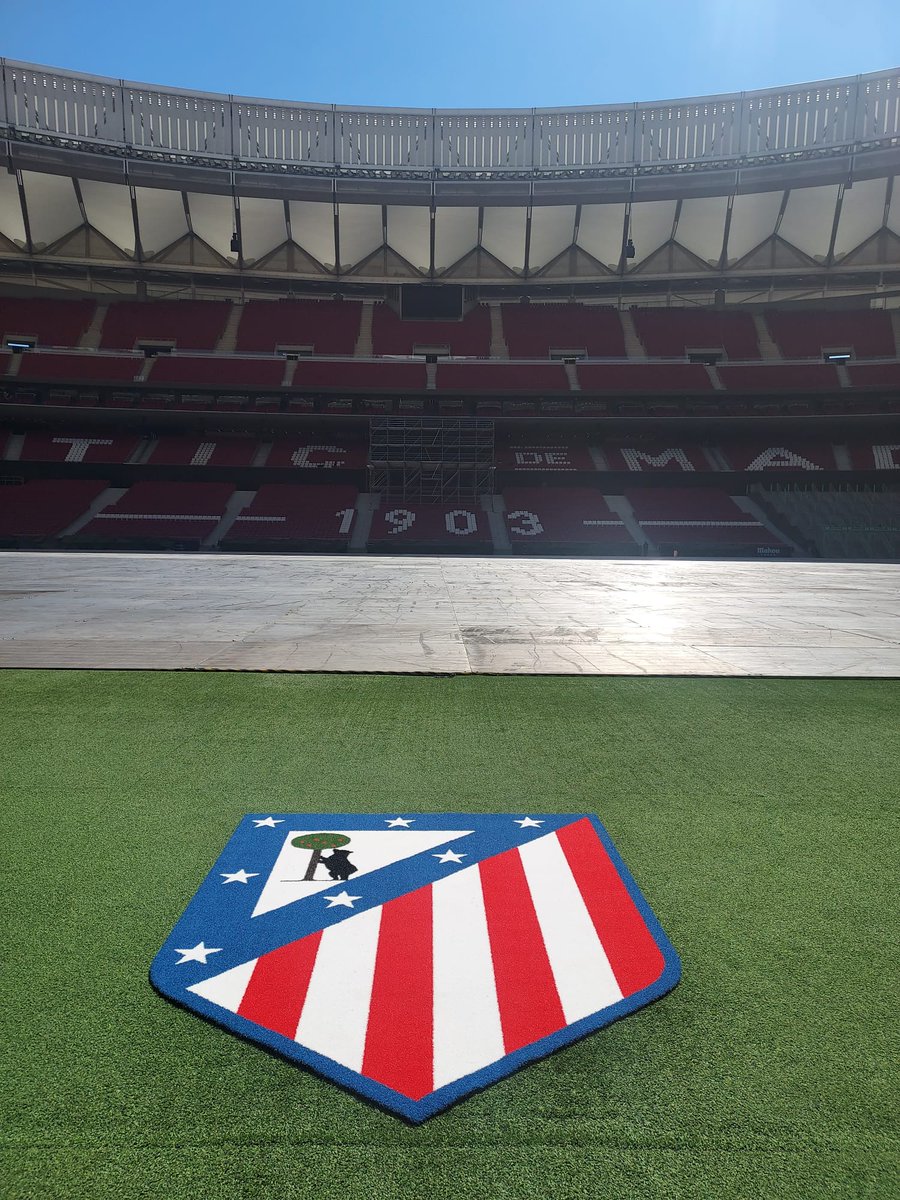 Hemos llegado al césped. Ahora si <a href="/Atleti/">Atlético de Madrid</a>