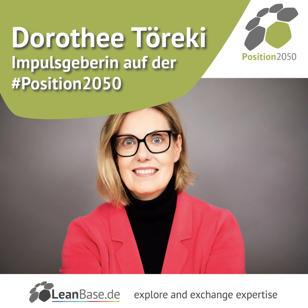 LeanKnowledge's tweet photo. Dorothée Töreki im Gespräch mit Götz Müller über ihren Vortrag auf der #Position2050 zu "Blick durch’s Schlüsselloch in Richtung Zukunft" https://t.co/YTaVGmVUph https://t.co/BZul4edCPt