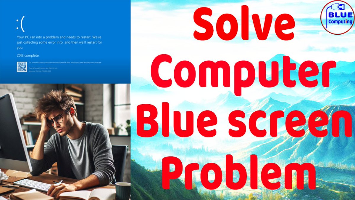 How to solve computer blue screen &amp; loop restart problem
#technologie #serviceforhumanity #computer #computers #youtubechannel #YouTuber #foryourpage #foryoupageviralシ゚ #ViralVideos #Technics #System #securitybsides #freelancing #EnglishMedia #computersciencestudents #hardware