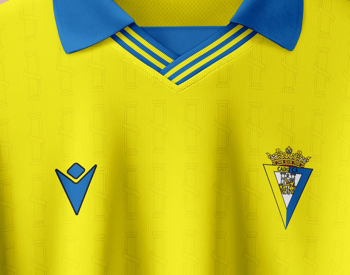ShirtsRz's tweet photo. Cádiz CF (@Cadiz_CF)

Camiseta retro homenaje a la local de la 2002-03. Patrón formado por las columnas de Hércules, símbolo gaditano de suma importancia legendaria. https://t.co/tx1bYheHUH