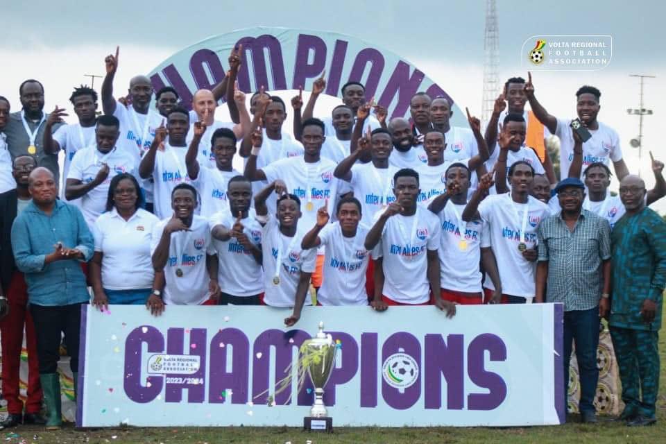 InterAlliesFC's tweet photo. Good morning ☀️Allies Fam. We woke up CHAMPIONS!

The Capelli Boys are officially headed to the Div. 1  League after conquering the Volta Middle League.

Huge shoutout to our players, staff, and the incredible Inter Allies family for your unwavering support throughout the season. https://t.co/o7qg5uCXLS