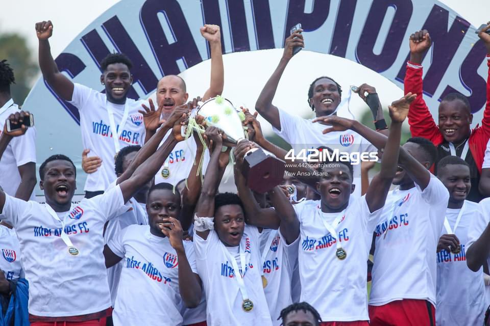 InterAlliesFC's tweet photo. Good morning ☀️Allies Fam. We woke up CHAMPIONS!

The Capelli Boys are officially headed to the Div. 1  League after conquering the Volta Middle League.

Huge shoutout to our players, staff, and the incredible Inter Allies family for your unwavering support throughout the season. https://t.co/o7qg5uCXLS