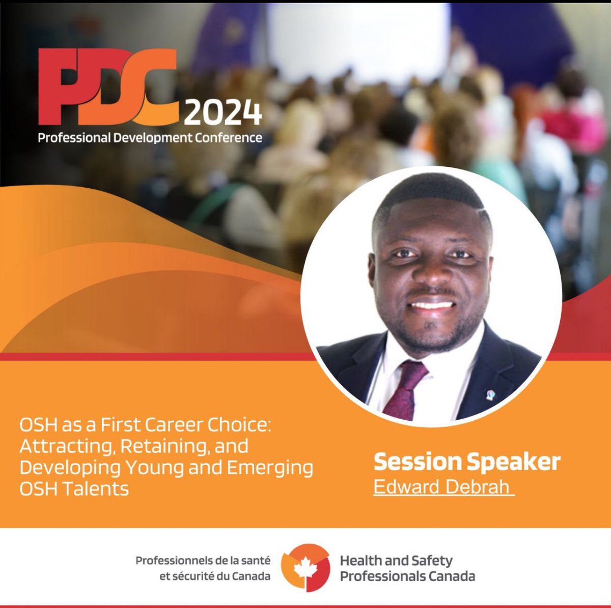 tspfofficial's tweet image. We are proud to announce that our conveyor and founder, @theeddiedebs will be speaking at the HSPC PDC 2024 on July 15th and 17th in Edmonton, Canada. This event gathers leading occupational health and safety professionals from across the country.

#tspc #PDC2024 #HSPC75