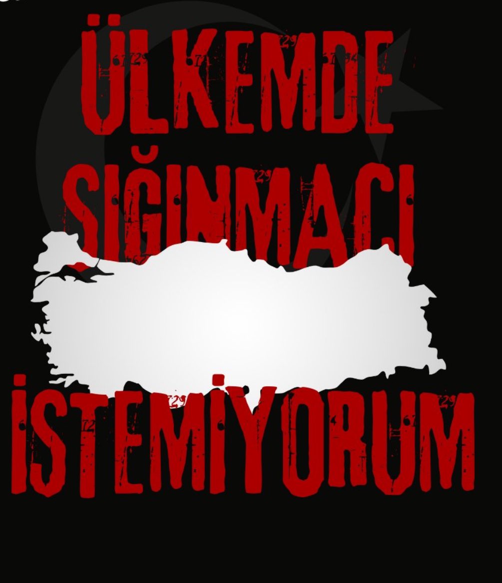 Derin1ce's tweet photo. #UlkemdeSığınmacıİstemiyorum https://t.co/nYka6Rsnw1