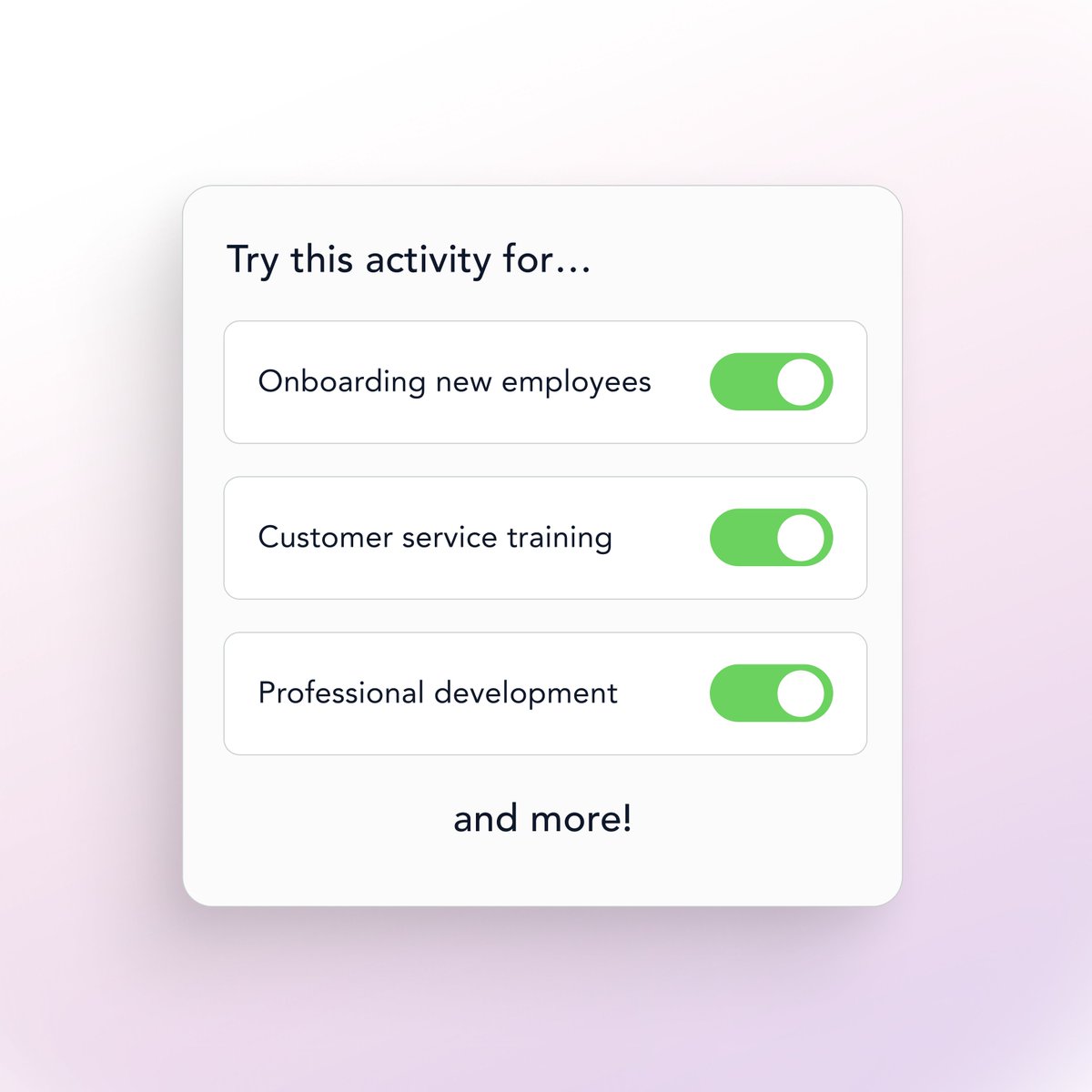 openlrning's tweet image. 🌟 Course creators: Looking for a fun and interactive activity idea for your online course? Try &quot;One Word at a Time&quot;! #onlinelearning #icebreaker #activityidea #onboarding #training #professionaldevelopment