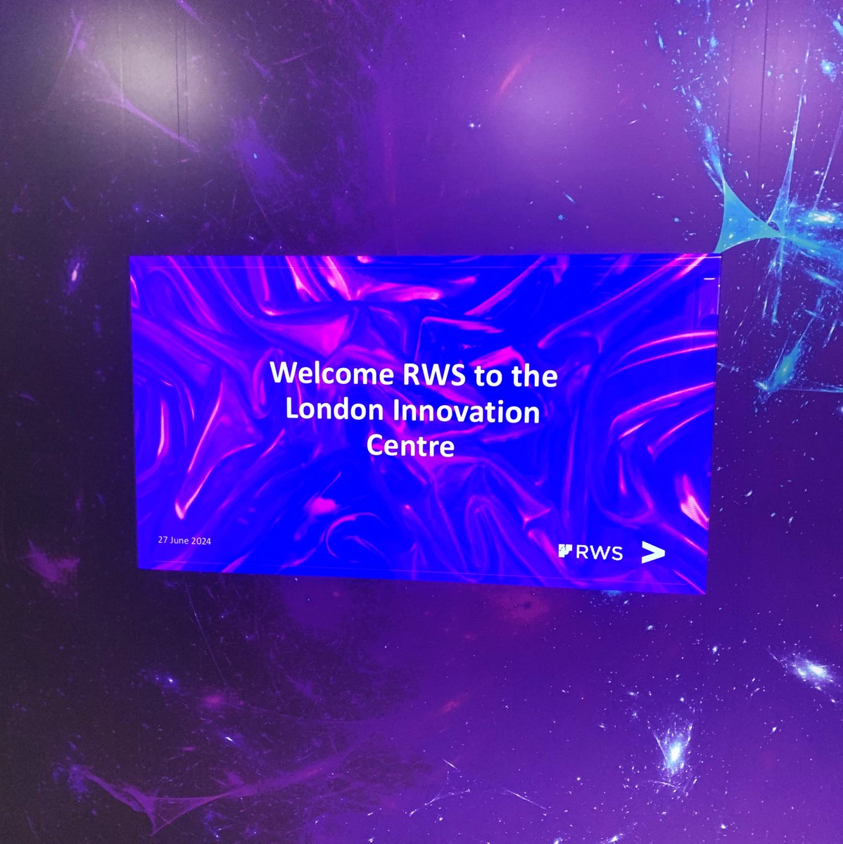 RWSGroup's tweet photo. Last week, leaders from #Accenture and #RWS met at Accenture's Innovation Centre in London to explore partnership ideas and innovations aimed at enhancing client value.
Thank you, @Accenture, for hosting us at your Innovation Centre!
#AI #Evolve #TrainAI #Tridion #Trados https://t.co/pt3kXKH4bM