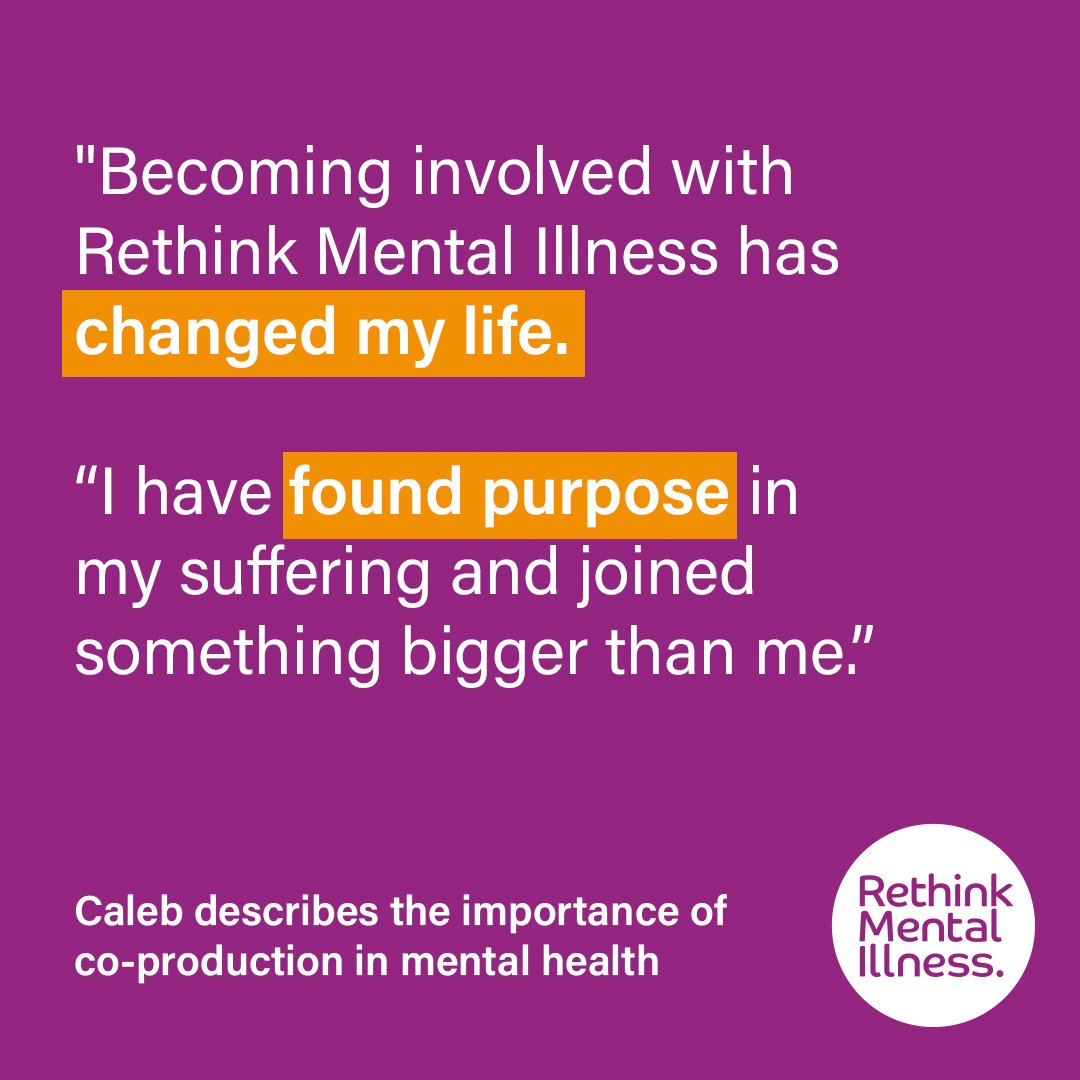 Rethink_'s tweet image. 💬 Mental health services will only improve if we form a collective voice with the people that use them.

For #CoProductionWeek, we spoke to experts by experience (EBEs) about why it is so important for their voices to be heard 👉 bit.ly/3RIidTD