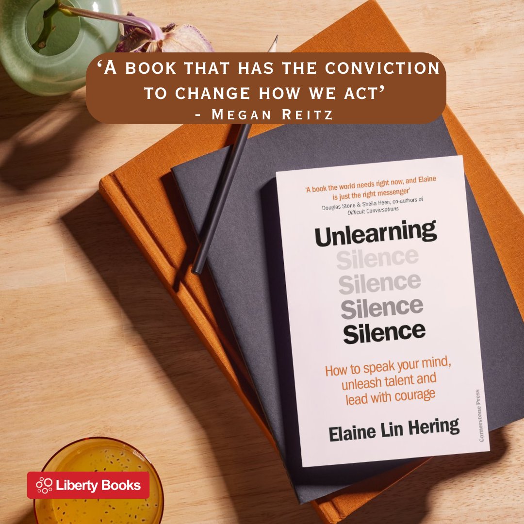 LibertyBooks_'s tweet image. Discover how to break free from silence, amplify voices, &amp;amp; foster innovation in every space. &apos;Unlearning Silence&apos; by Elaine Lin Hering (@elainelinhering) is a must-read for leaders &amp;amp; change-makers!

Order Now: tinyurl.com/y9pku99m

#libertybooks #booktwt #booktoread #books