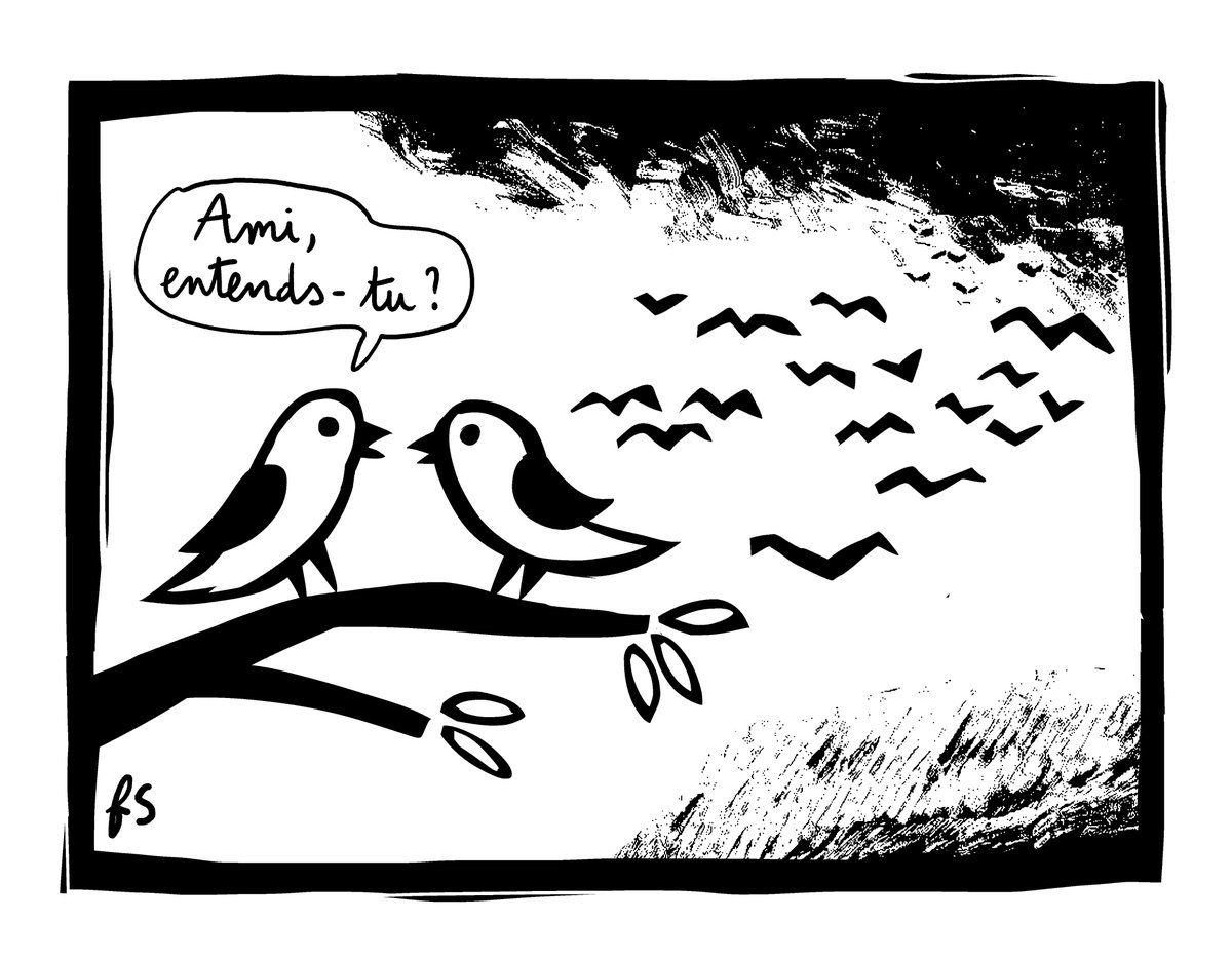 Les cris sourds

[ dessin d'avril 2022 ]