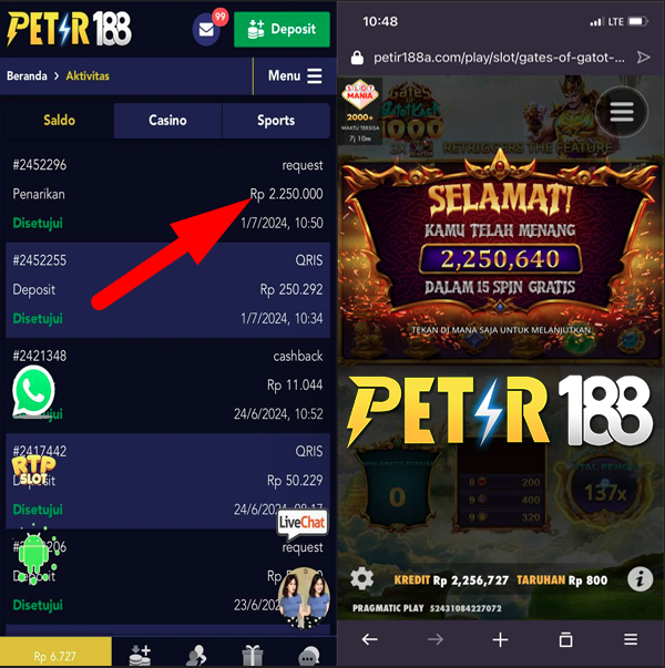 Petir188's tweet photo. SELAMAT KEPADA MEMBER SETIA PETIR188
TELAH WD SENILAI 2.2 JUTA 

BURUAN BOSKU MUMPUNG HARI INI HARI SENIN SEDANG GACOR BOSKUU❤️
KAMI TUNGGU DEPOSIT HOKI DARI KALIAN YA..🥰 https://t.co/dosVoM3g6z
